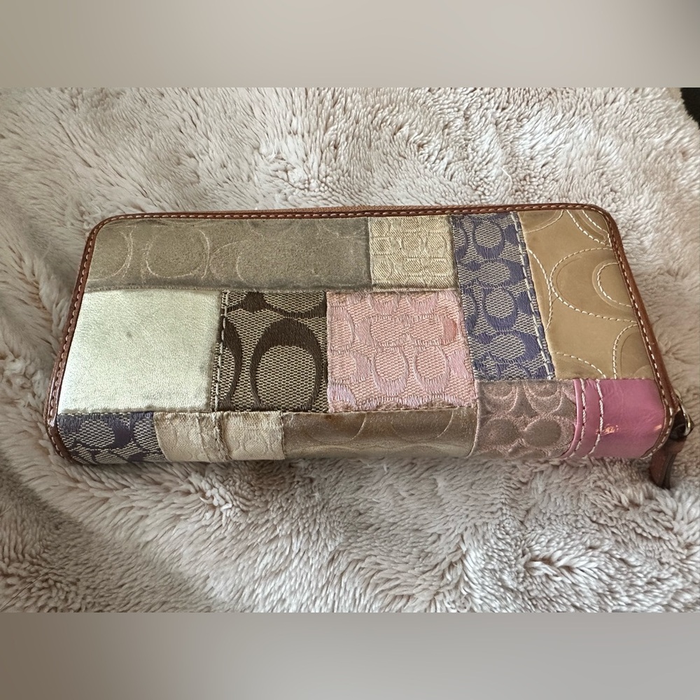 Coach Multicolor Patchwork Wallet - image 4